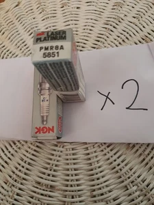 2 X NGK PMR8A Laser Platinum Spark Plug - Picture 1 of 1