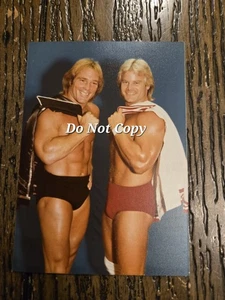 Stan Lane & Steve Keirn 3,5 x 5 Foto Memphis Wrestling Original Photo. Gimmick - Bild 1 von 2