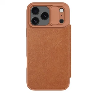 Nillkin Kunstleder Flip Case Objektiv Cover Schutzhülle f iPhone 17/Air/Pro/ Max - Picture 1 of 28