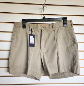 Polo By Ralph Lauren Classic Fit Men's Chino 6" Shorts Khaki Tan Size 36 NWT - Picture 1 of 15