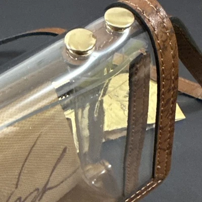 Patricia Nash Consilina Crossbody Clear football bag stadium bag PVC - Image 1 of 4