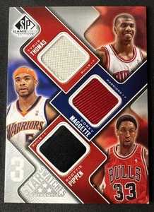 Scottie Pippen Juego Usado Parche 2009/10 SP Muestras Estrellas/299 Thomas, Maggette - Imagen 1 de 11