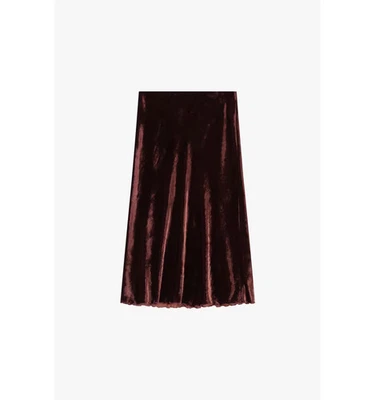 Dixie Fall Winter 2025/2 Collection Polished Finish Bell Midi Skirt - Image 1 of 2