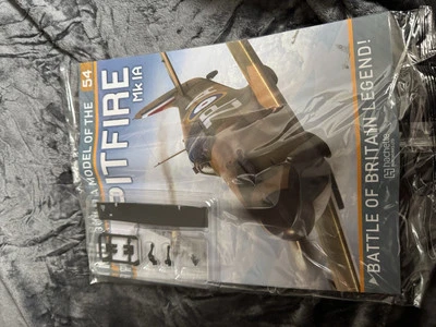 Issue 54- BUILD A MODEL OF THE SPITFIRE Mk 1A -HACHETTE - Brand new and sealed - Image 1 of 2