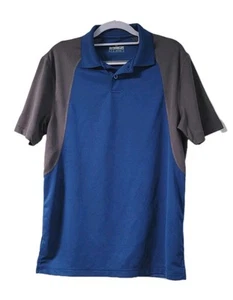 Outdoor Life Mens Size Small Blue Gray Golf Polo Shirt Short Sleeve Polyester - Picture 1 of 7