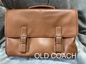 Item Rare  Retro Old Coach Brief Bag From Japan - Picture 1 of 10