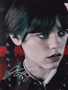 Jenna Ortega Signed 8x10 Photo Original Matte LOA Genuine Athentic - Picture 1 of 2