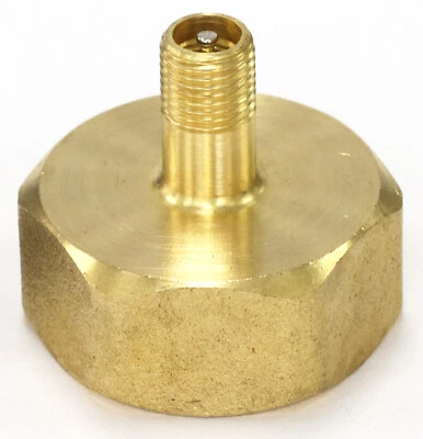 VIBRANT YARD COMPANY Tire Schrader Air Valve to Female Garden Hose Faucet Winterize Blow Out Adapter