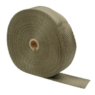 Thermal Tape Exhaust Wrap DEI Titanium 5cm x 30m (2in x 100ft) DEI 010130 - Image 1 of 3