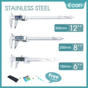 Vernier Caliper Electronic LCD Digital Gauge Stainless 150/200/300mm ozstock - Picture 1 of 13