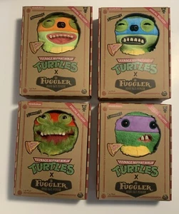 Fuggler TMNT Teenage Mutant Ninja Turtles set of 4 LIMITED EDITION - Picture 1 of 2