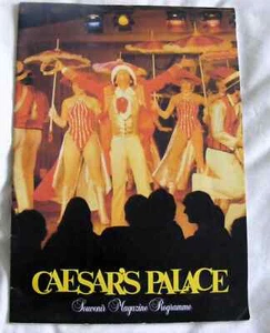 CAESAR'S PALACE 1980s SOUVENIR PROGRAMME JERSEY SIGNED BY STEPHEN LEE GARDEN - Picture 1 of 9
