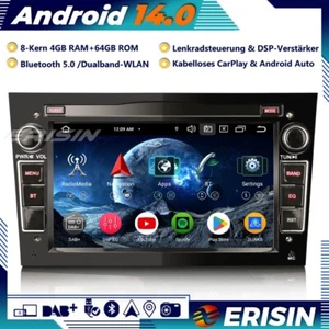 8-Kern DAB+Android 14 Autoradio Navi Opel Corsa C/D Astra H Zafira Vectra Signum - Bild 1 von 22