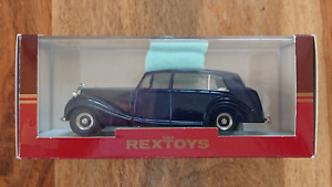 REXTOYS Rolls Royce Phantom IV Limousine H.R.H. The Duchess of Kent Blue Boxed