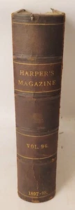 Antique Book Harper's New Monthly Vol 96 Dec 1897 - May 1898 Art Illustrations - Imagen 1 de 12