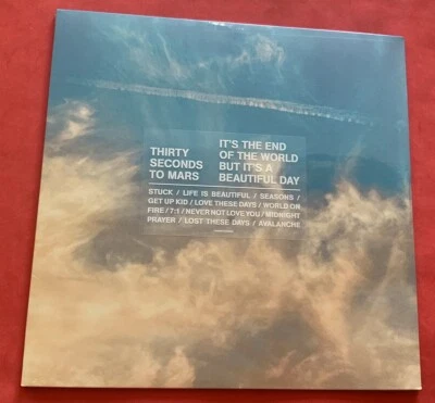 30 Seconds To Mars – It's The End Of The World...ORANGE Vinyl LP, Mint, Sealed. - Image 1 of 3