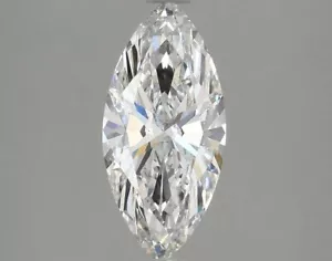 1.52 Ct MARQUISE Cut IGI Certified Lab Grown CVD Diamond E Color VS2 Clarity - Picture 1 of 12