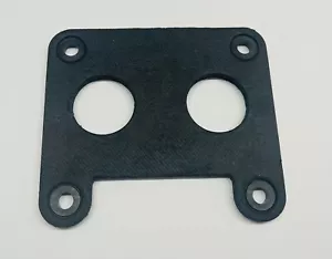 Mounting Base Flange Gasket Rochester Dual Jet Carburetor 2 Barrel - Picture 1 of 1