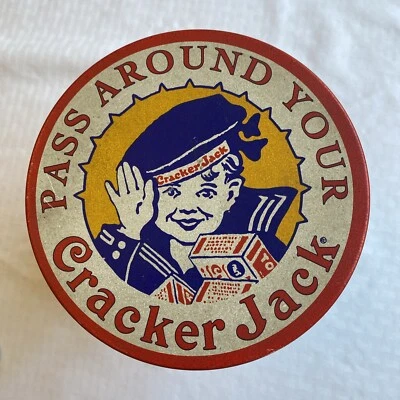 Cracker Jack Limited Edition Tin Third In Series 6”x8” Vintage - Image 1 of 4