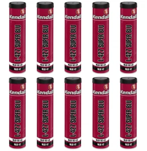10 Pack Kendall L-427 Super Blu Grease; (10) 14oz tubes - Picture 1 of 6