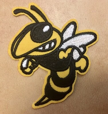 1 Wespe Vespa 🐝 , Aufbügel Flicken,Patch Aufbügler Aufnäher Bügelbild Neu !!! - Bild 1 von 3