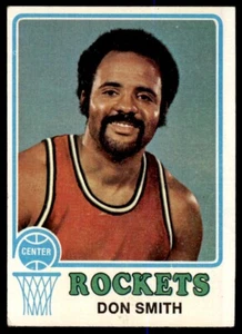 1973-74 TOPPS DON SMITH . HOUSTON ROCKETS #159 - Picture 1 of 2