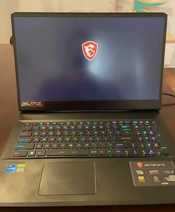 MSI-Vector GP76 17.3" Gaming Laptop-Intel Core i7-32GB memory, NVIDIA GeForce - Picture 1 of 5