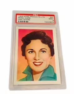 Disc Stars Kane Products LTD England Trading Card PSA 9 Pearl Carr #47 Melody  - Picture 1 of 3