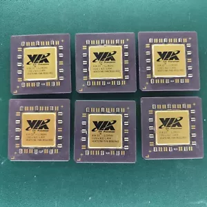 6 PCS VIA C3 1.2 AGHZ VIA VINTAGE CERAMIC CPU FOR GOLD SCRAP RECOVERY - Picture 1 of 16