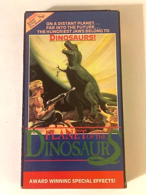 Planet of the Dinosaurs VHS Star Classics PG 1987 Color Foto 1 de 4