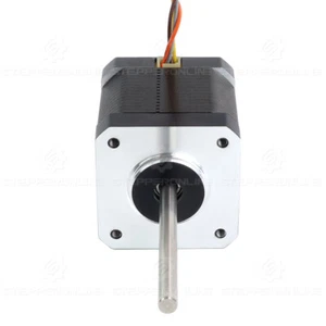 Motor paso a paso de alta temperatura Nema17 55Ncm 55mm eje redondo clase de aislamiento - Imagen 1 de 5