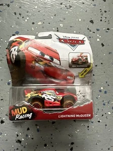 Mattel Disney Pixar Cars LIGHTNING MCQUEEN Mud Racing XRS Car #95 *BOX DAMAGE* - Picture 1 of 5