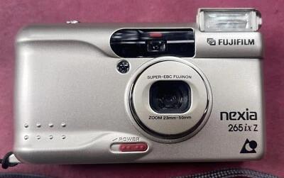 Vintage Fuji Fujifilm Nexia 265ix Z  APS Film Camera + case - Image 1 of 4