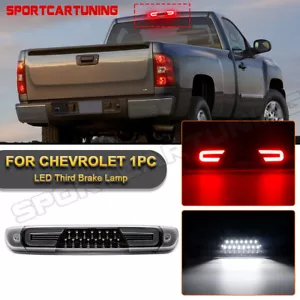 LED 3RD Third Brake Light Fit For 2007-14 Chevy Silverado Sierra 1500 2500 3500 - Picture 1 of 13