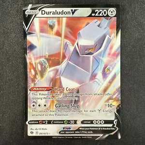 Pokemon TCG Duraludon V 047/073 SWSH Sentiero del Campione Carta Holo Ultra Rara - Foto 1 di 2