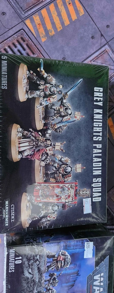 Games Workshop Warhammer 40K Grey Knights Paladin Squad Figure Set - 99120101227 - Image 1 of 1