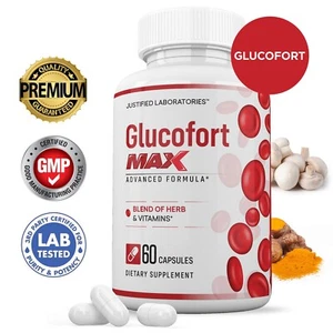 Glucofort Max 1295MG Formula 60 Caps - Picture 1 of 5