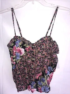 Xhilaration Target Women’s Floral Spaghetti Tank Top XS NWT - Picture 1 of 10