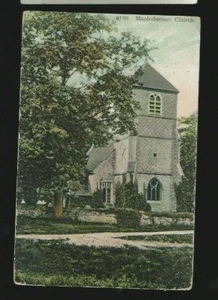 Postal Iglesia Mapledurham 1907 Oxford Goring Reading Theale - Imagen 1 de 1
