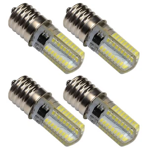 4x E17 Base Silicone Crystal LED Bulbs Warm White for Kenmore 85055242 Lights - Picture 1 of 7