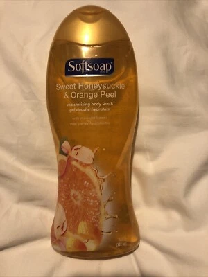 Softsoap Sweet Honeysuckle & Orange Peel Moisturizing Body Wash 18 fl oz - Image 1 of 3