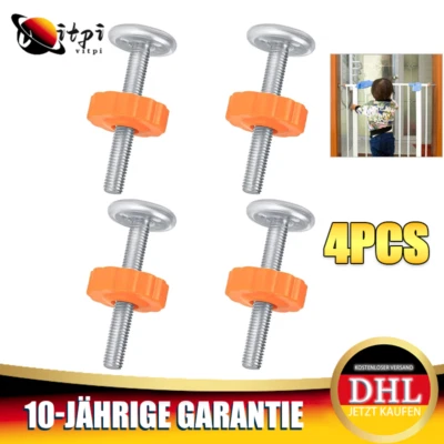  4Stk Druckschrauben Klemmschraube Screw Gitter Gewindespindelstangen Schrauben - Bild 1 von 4