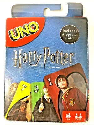 UNO Harry Potter  Card Game by Mattel Games  Includes SPECIAL RULE 2-10 Players - Image 1 of 4