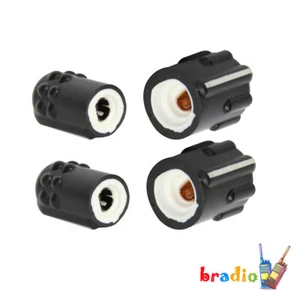 2x Volume Control knob And Channel Selector Knob Compatible With MTS2000 radio - Afbeelding 1 van 4