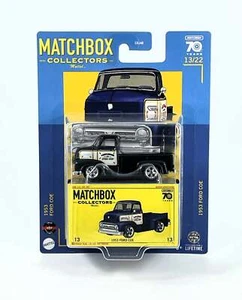 1953 Ford COE Mattel Matchbox Speed Shop GBJ48 13/22 Purple Die Cas Car 1:64 - Picture 1 of 2