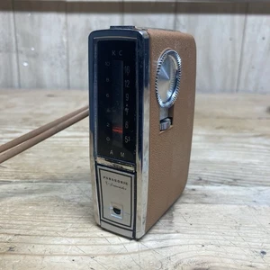 Vintage Panasonic R-132 8-Transistorradio getestet, MISSING BOTTOM MODEL NO PLATE - Bild 1 von 14