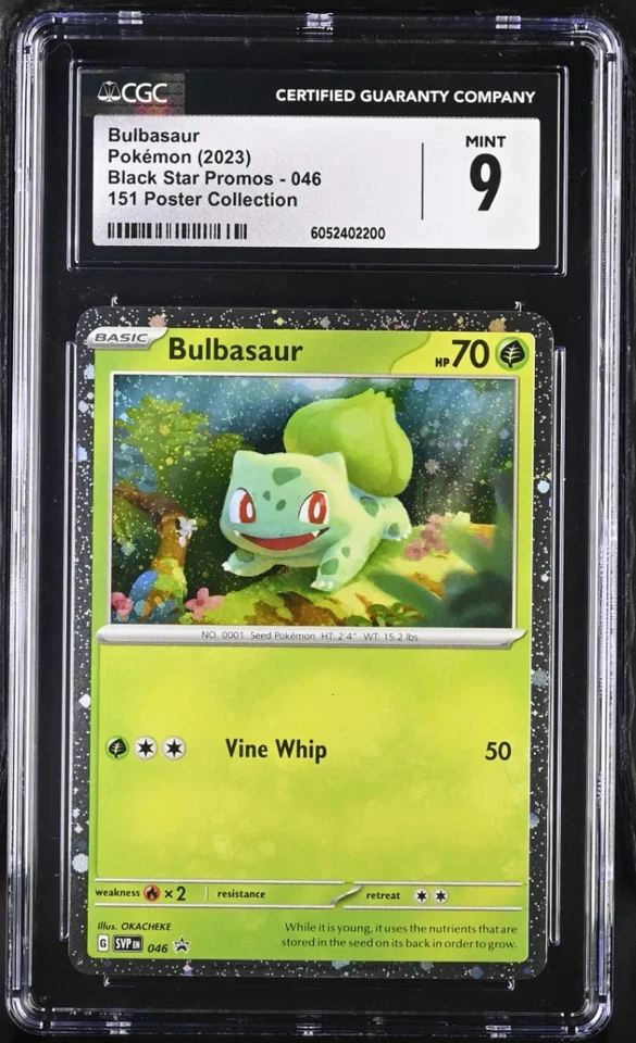 Pokemon Bulbasaur 2023 Black Star Promos 151 Poster Coll CGC 9 SVP 046 - Bild 1 von 1