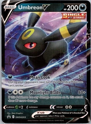 Umbreon V Holo Promo SWSH: Sword & Shield Promo Cards SWSH203 NM - Image 1 of 2