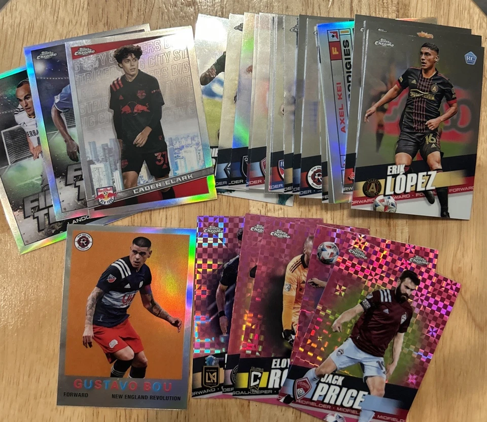 2022 Topps Chrome MLS Base Inserts Pick Your Card Fill Your Set 1-200 - Image 1 of 1