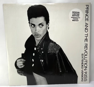 Prince and the Revolution/Kiss Single Extend. Version-Special Lim. Ed. w/Poster - Image 1 of 4